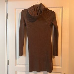 Brown Turtleneck Sweater